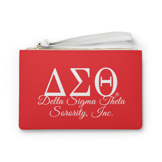 Red DST Clutch Bag