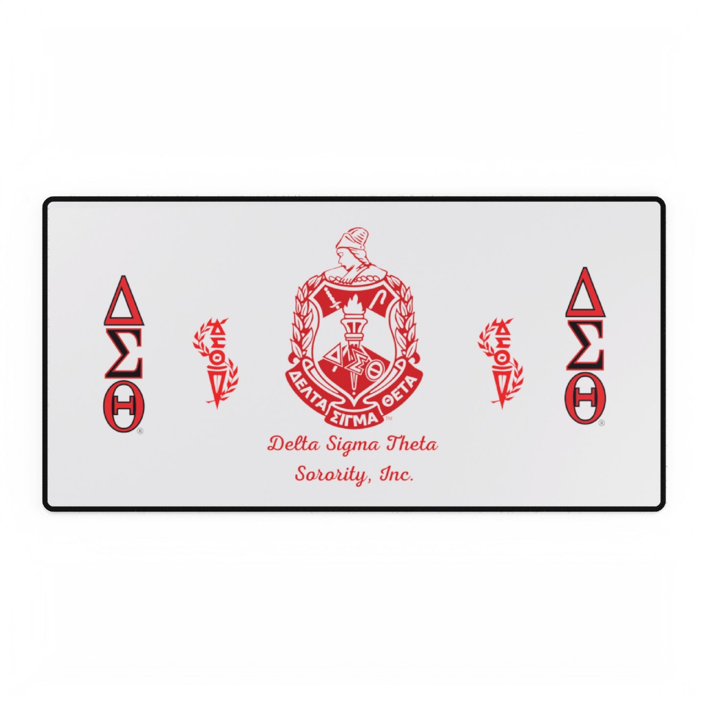 Crest Delta Sigma Theta Extended Mouse Pad