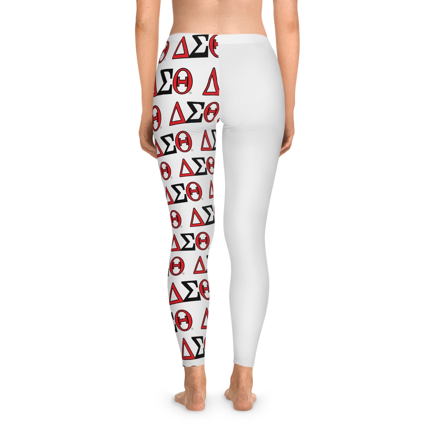 DST White Stretchy Leggings