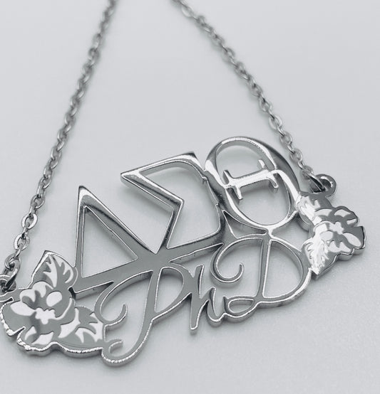 PhD Delta Necklace