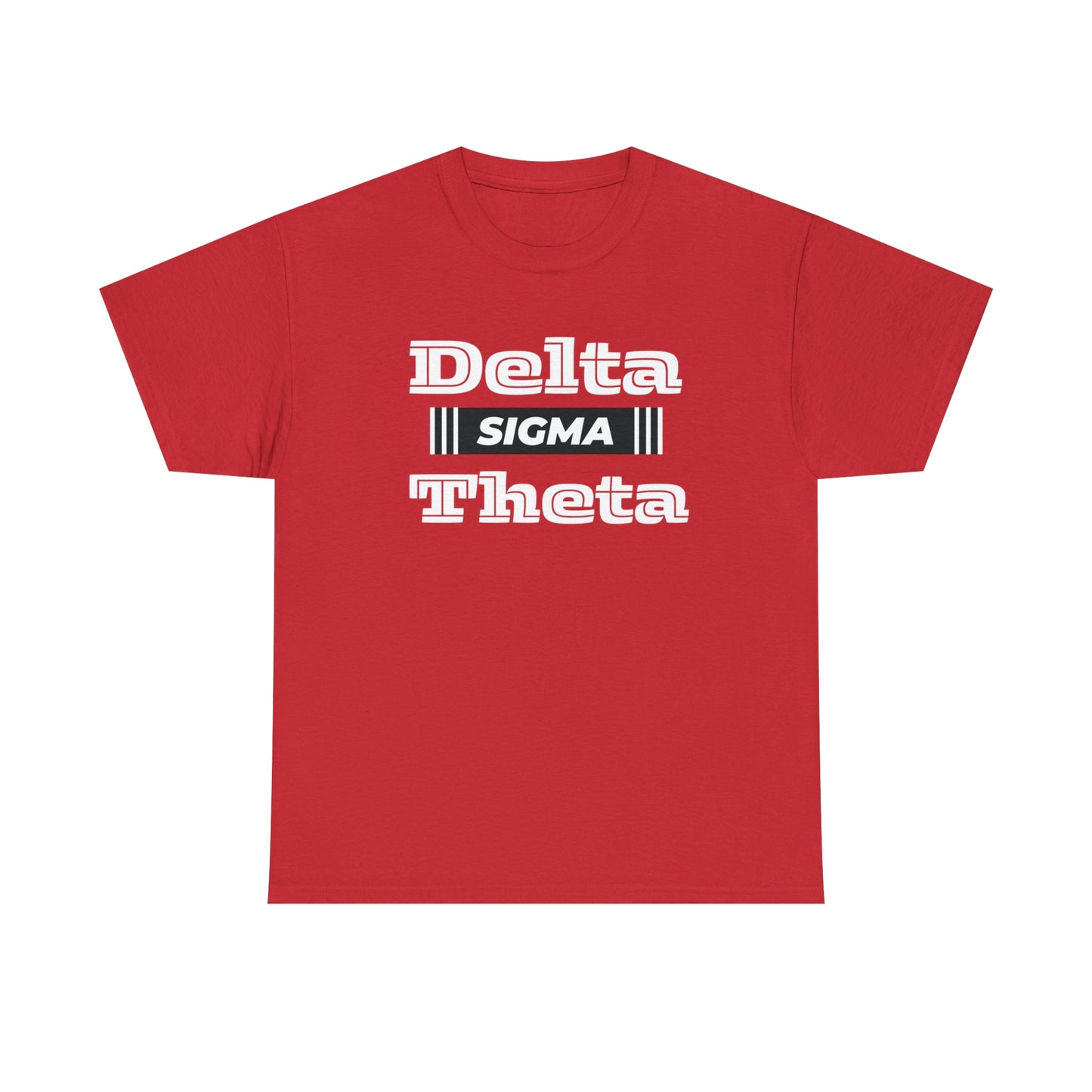 Color Block DST Red T-SHirt