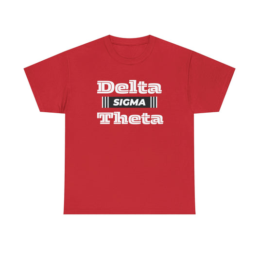 Color Block DST Red T-SHirt