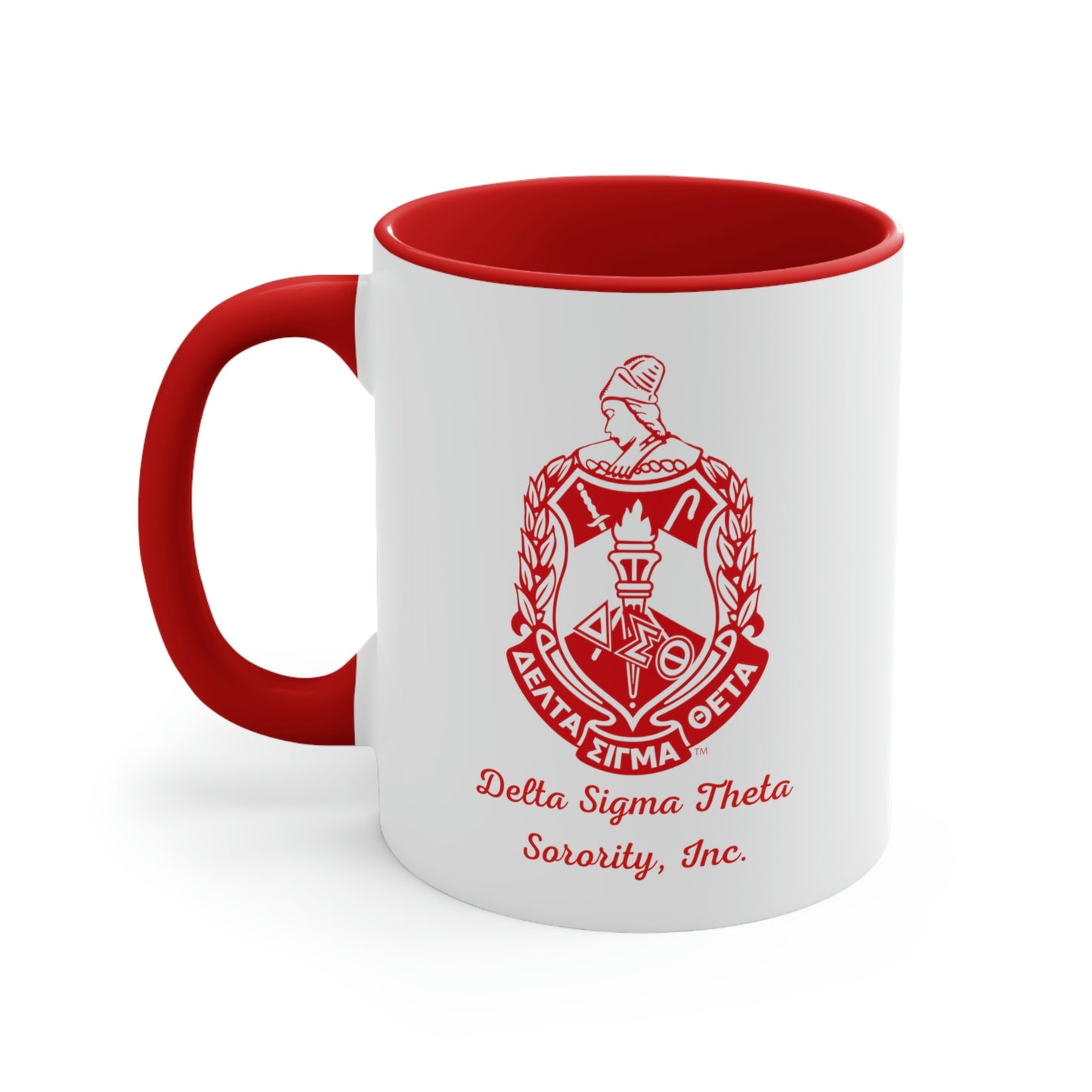 DST Crest Accent Coffee Mug, 11oz