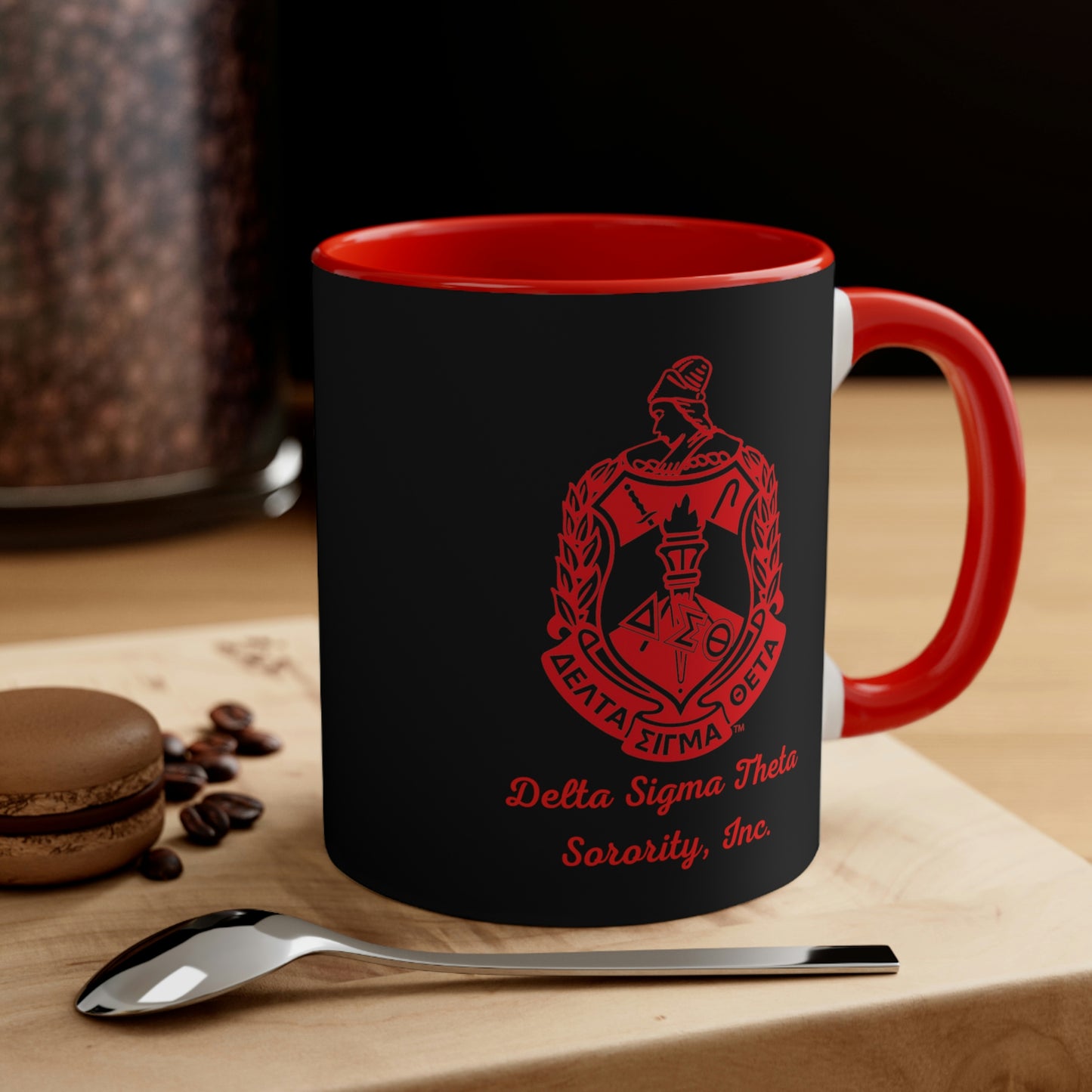 DST Crest Two-Tone 11 oz Coffee Mug