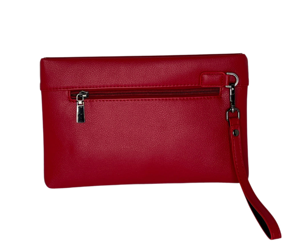 3 in 1 ΔΣΘ Smooth Clutch (Red)