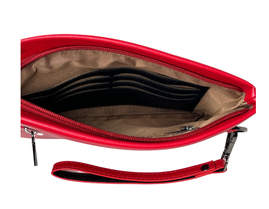 3 in 1 ΔΣΘ Smooth Clutch (Red)