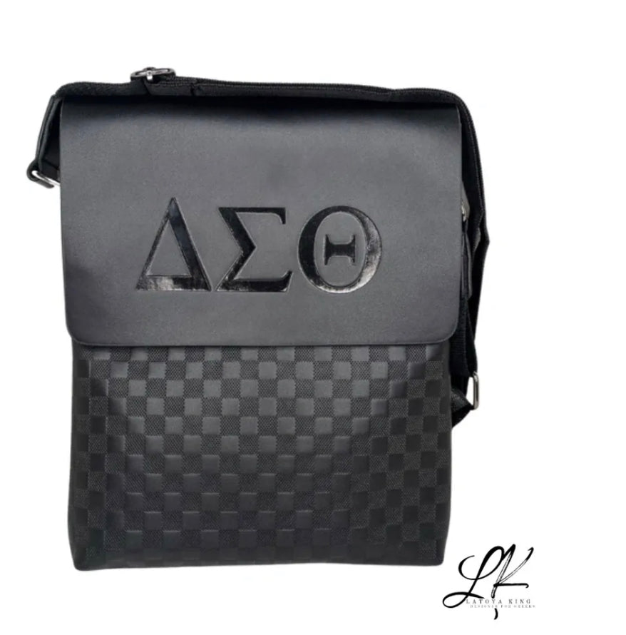 Checkered ΔΣΘ Crossbody